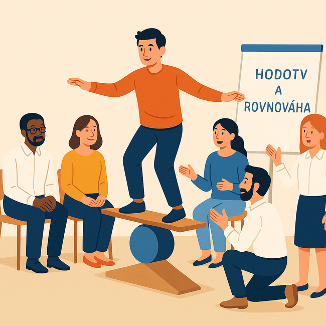 Učitel na houpačce indoktrinace