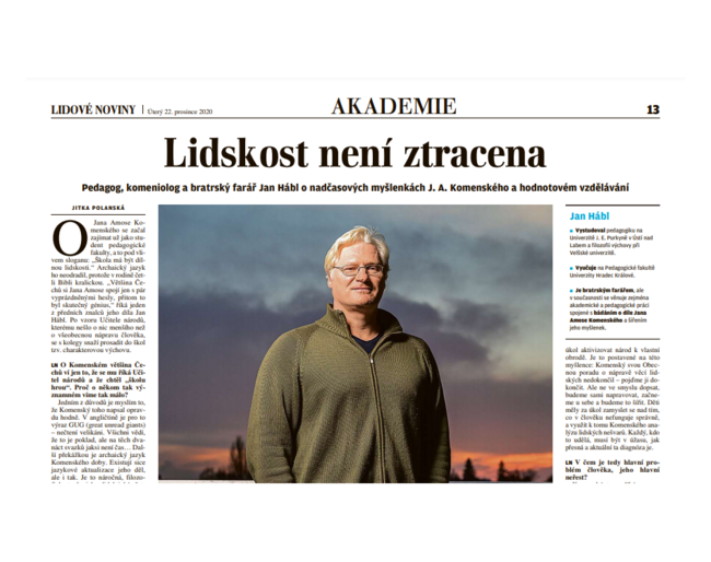 Lidskost není ztracena