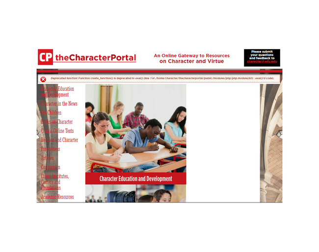 The Character Portal
